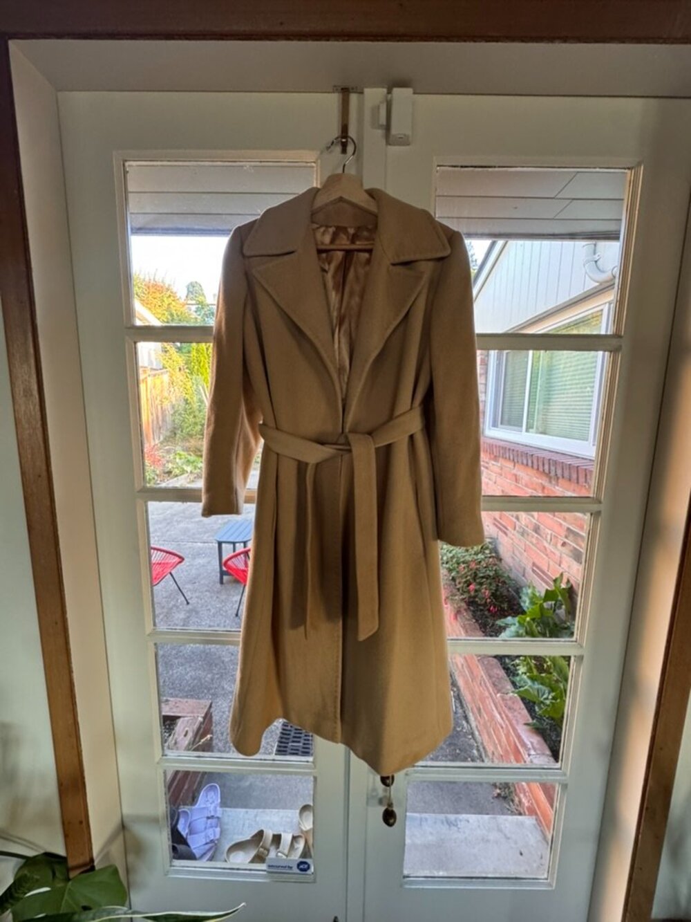 SAKS FITH AVE REGENCY CASHMERE CAMEL COAT